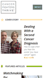 Mobile Screenshot of cancerfightersthrive.com